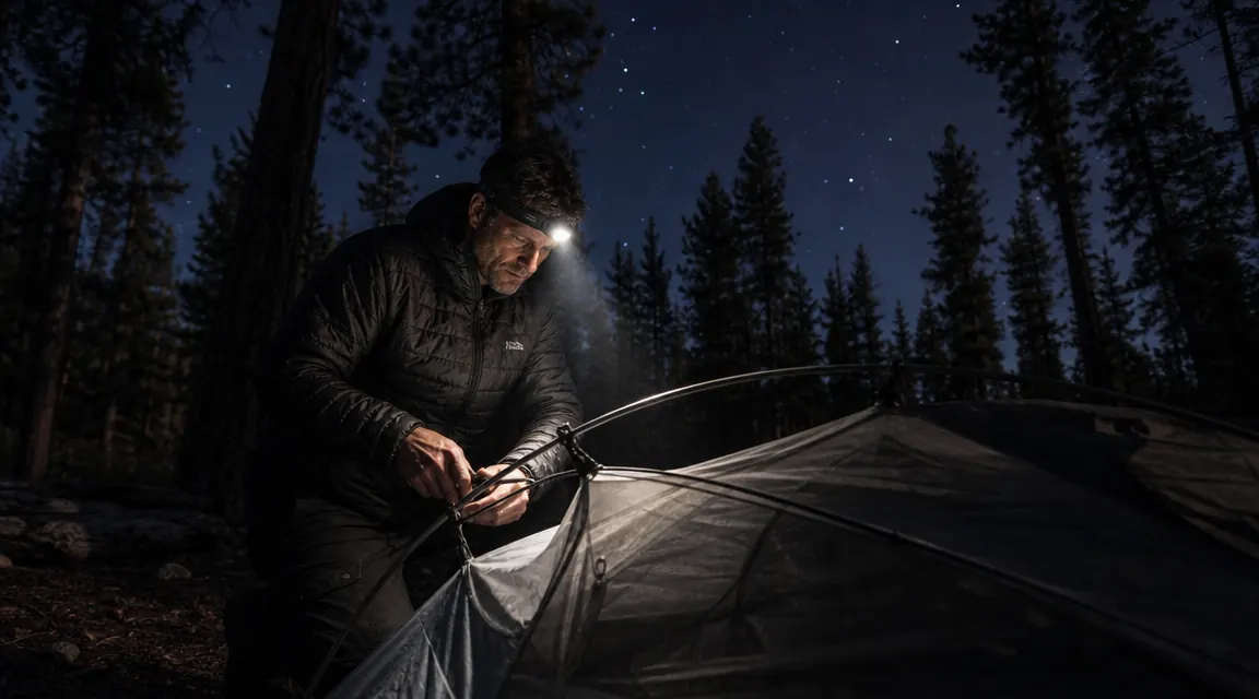 How to Set Up Camp After Dark Without Losing Your Mind